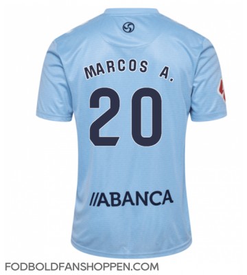 Celta Vigo Marcos Alonso #20 Hjemmebanetrøje 2024-25 Kortærmet